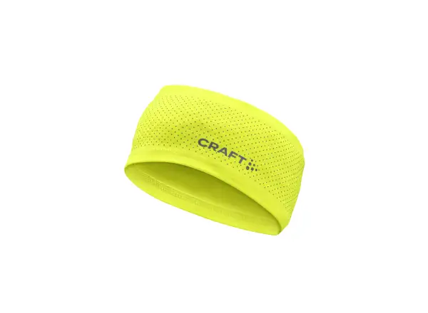 Craft Lumen Fleece 2 opaska na głowę żółta