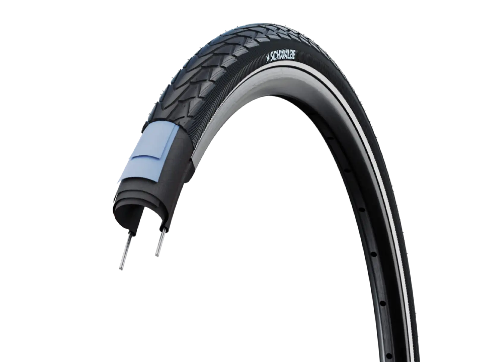 Schwalbe Marathon Racer RaceGuard 28" trekkingowa opona drutowa Black-Reflex