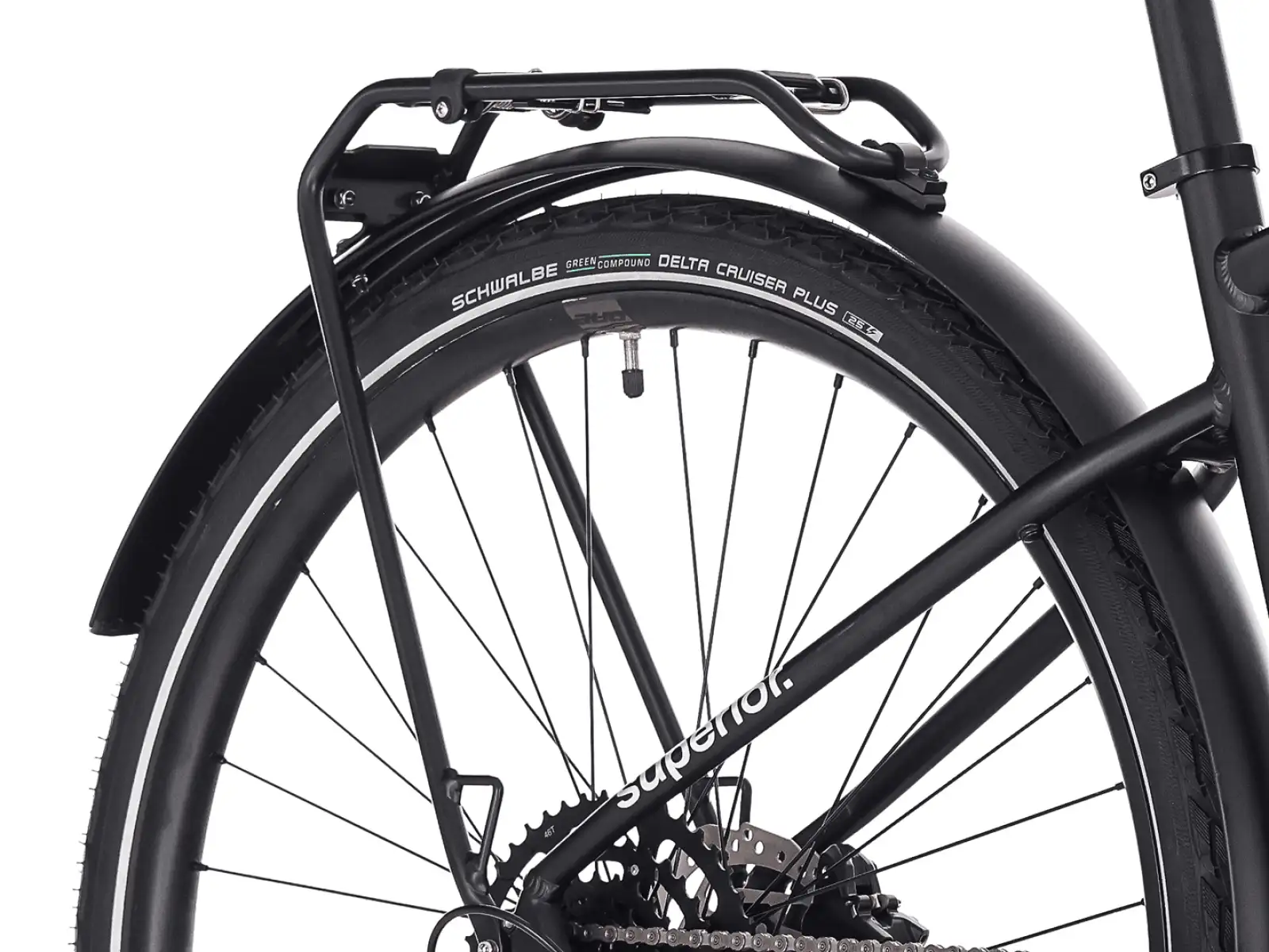 Superior Blox 6.4 T rower miejski Matte Black