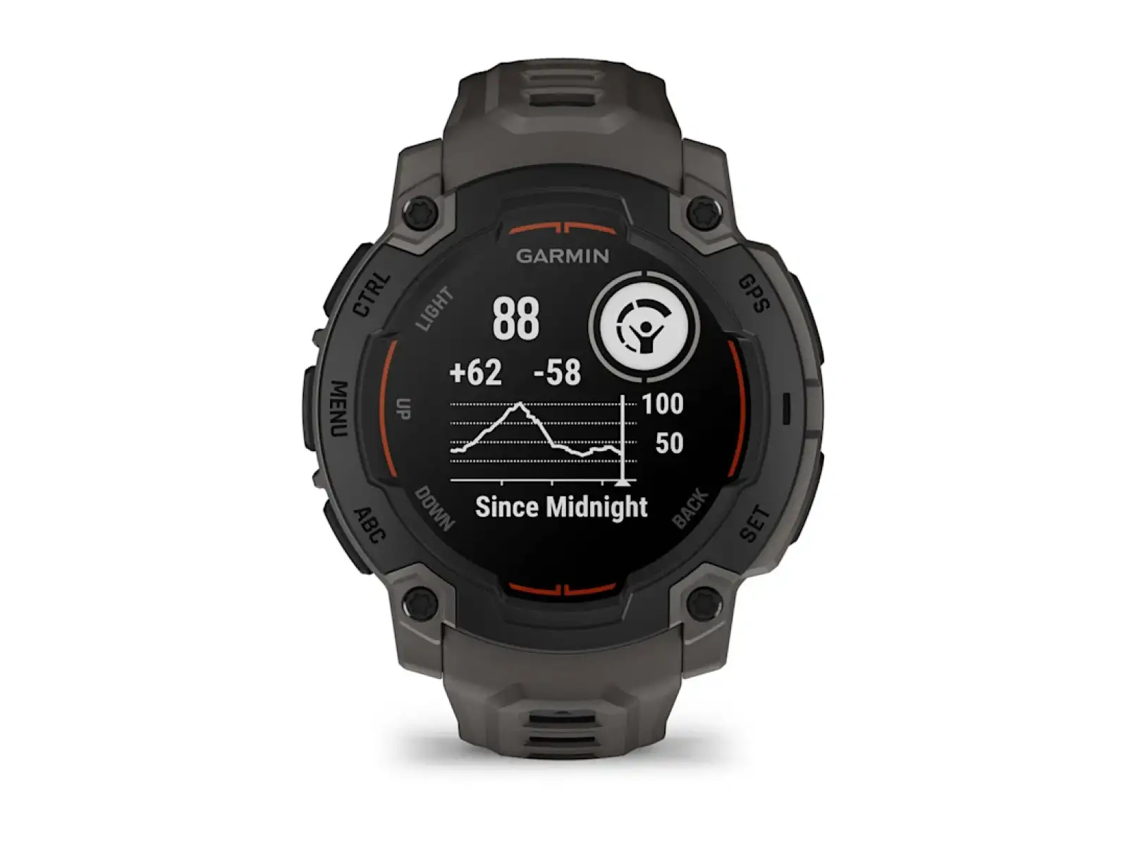 Garmin Instinct E 45 mm inteligentny zegarek Black/Charcoal pasek