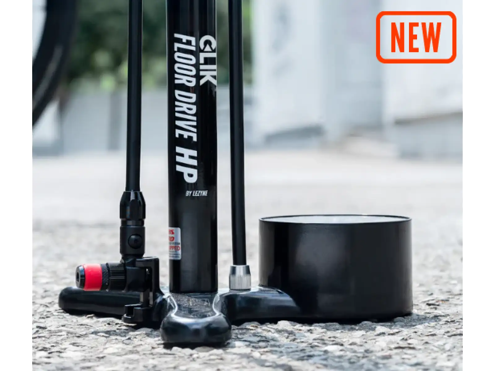 Lezyne CLIK® Floor Drive HP pompka Black