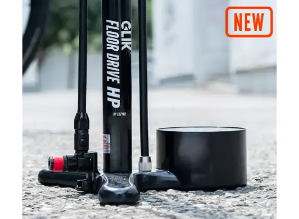 Lezyne CLIK® Floor Drive HP pompka Black