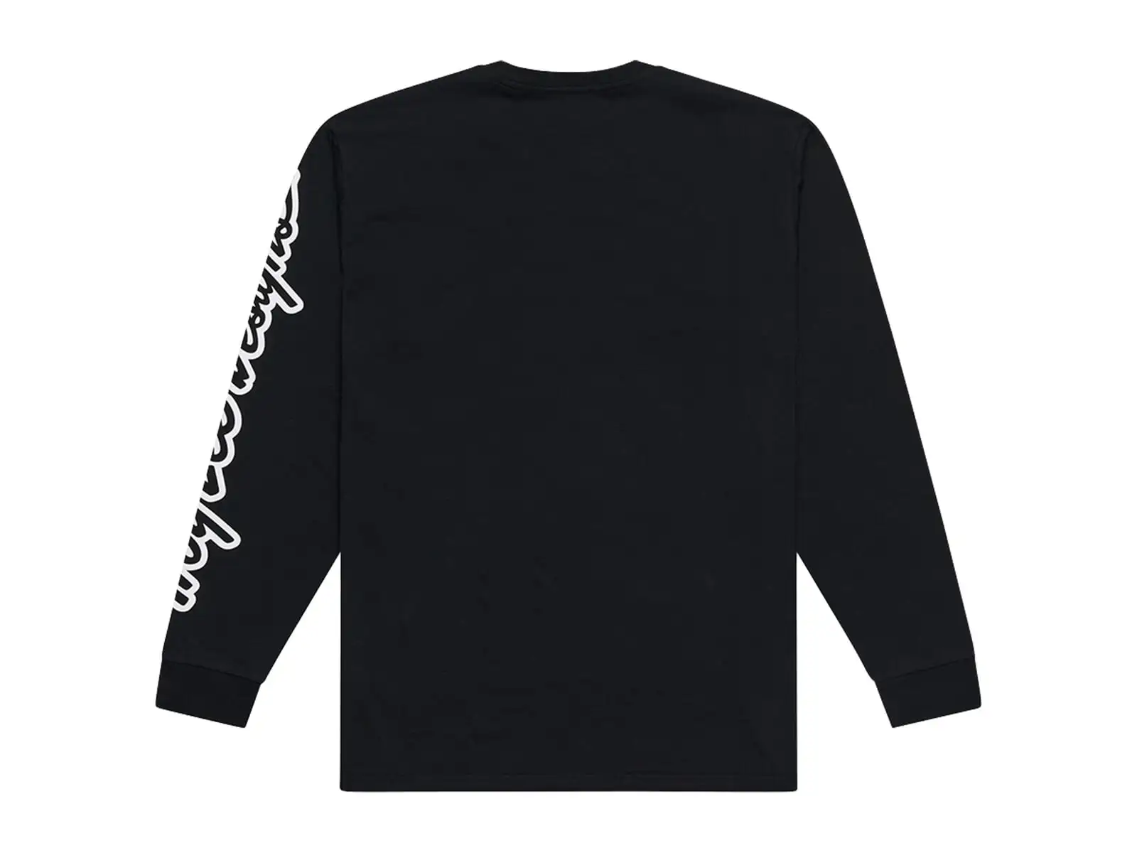 Troy Lee Designs Signature koszulka z długim rękawem Black