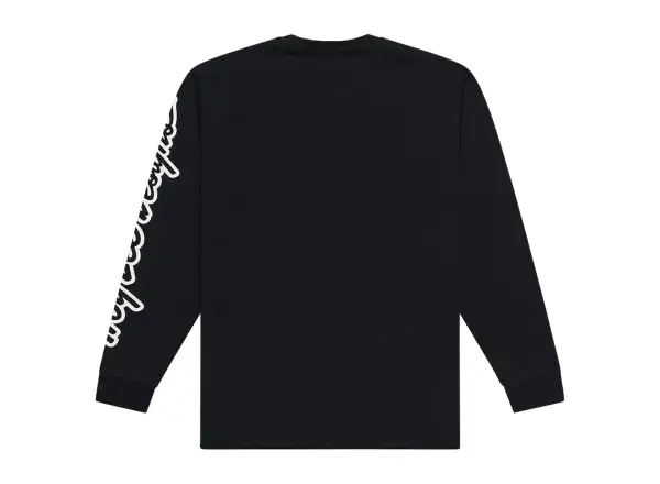 Troy Lee Designs Signature koszulka z długim rękawem Black