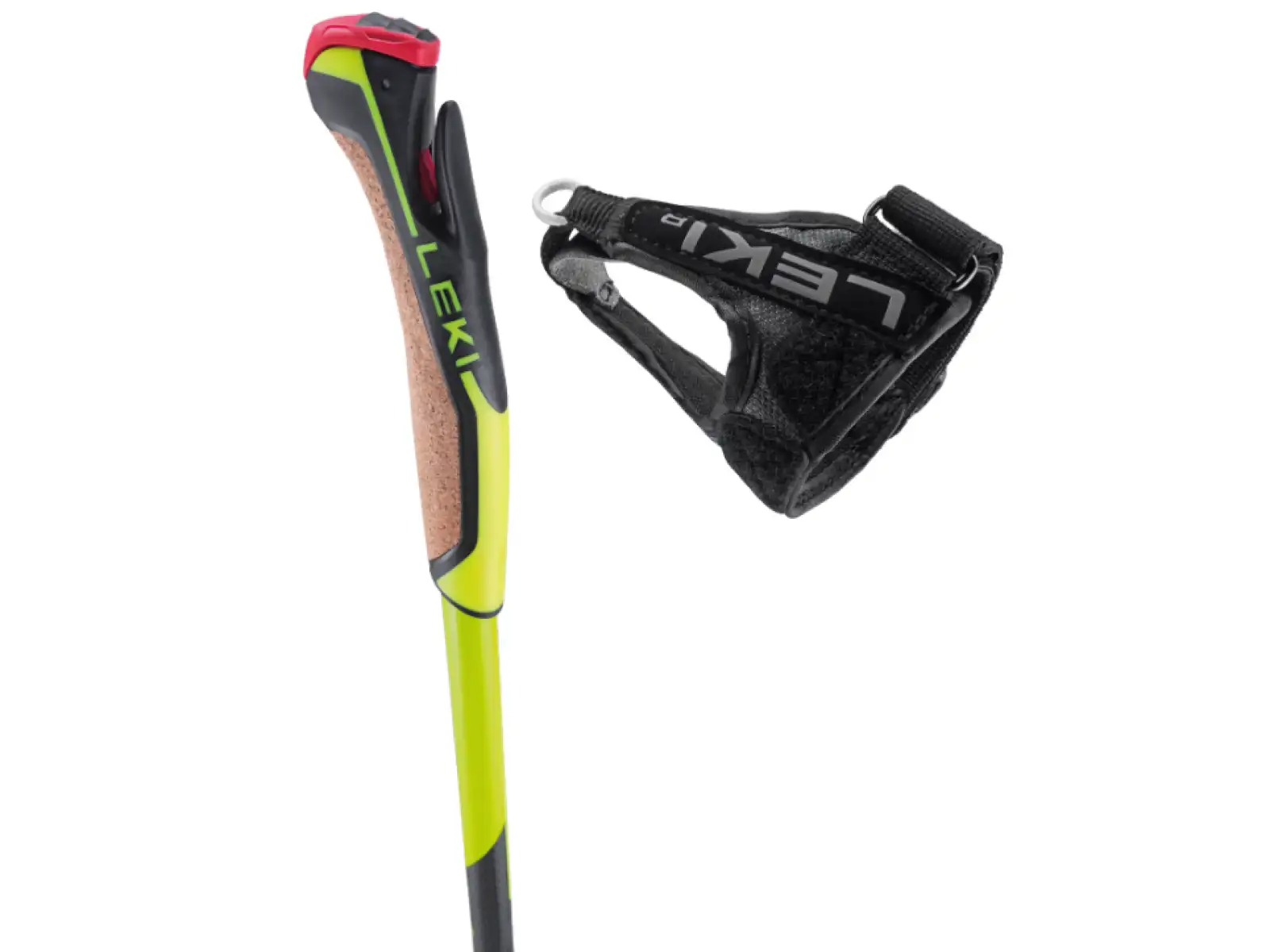 Leki PRC 650 kijki biegowe Neon yellow/Black