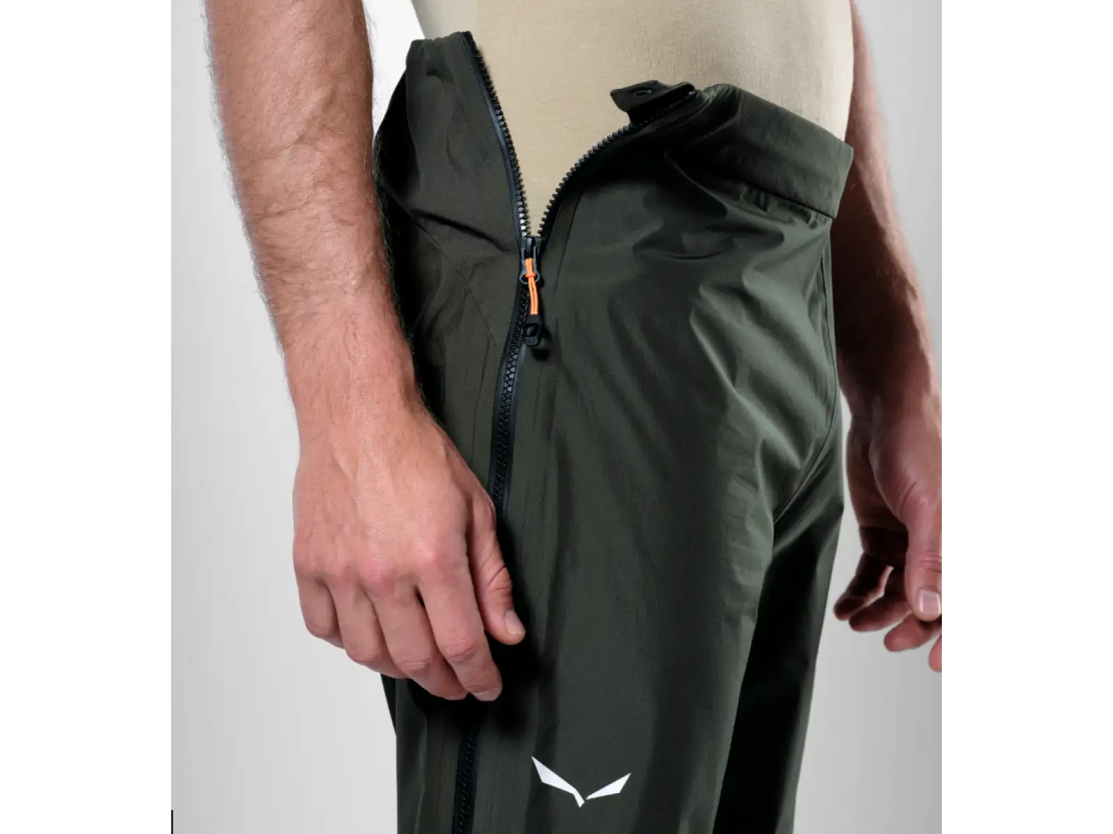 Salewa Puez PTX męskie spodnie dark olive
