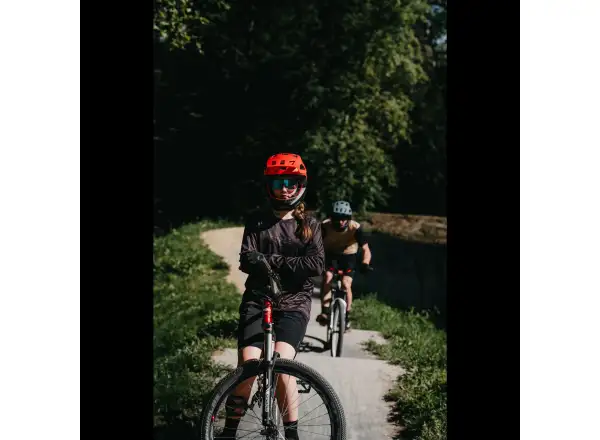 Force MTB Rules męska koszulka z długim rękawem czarna/szara