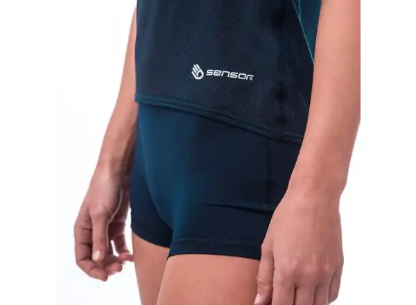 Sensor Coolmax Air damska koszulka z krótkim rękawem Deep Blue