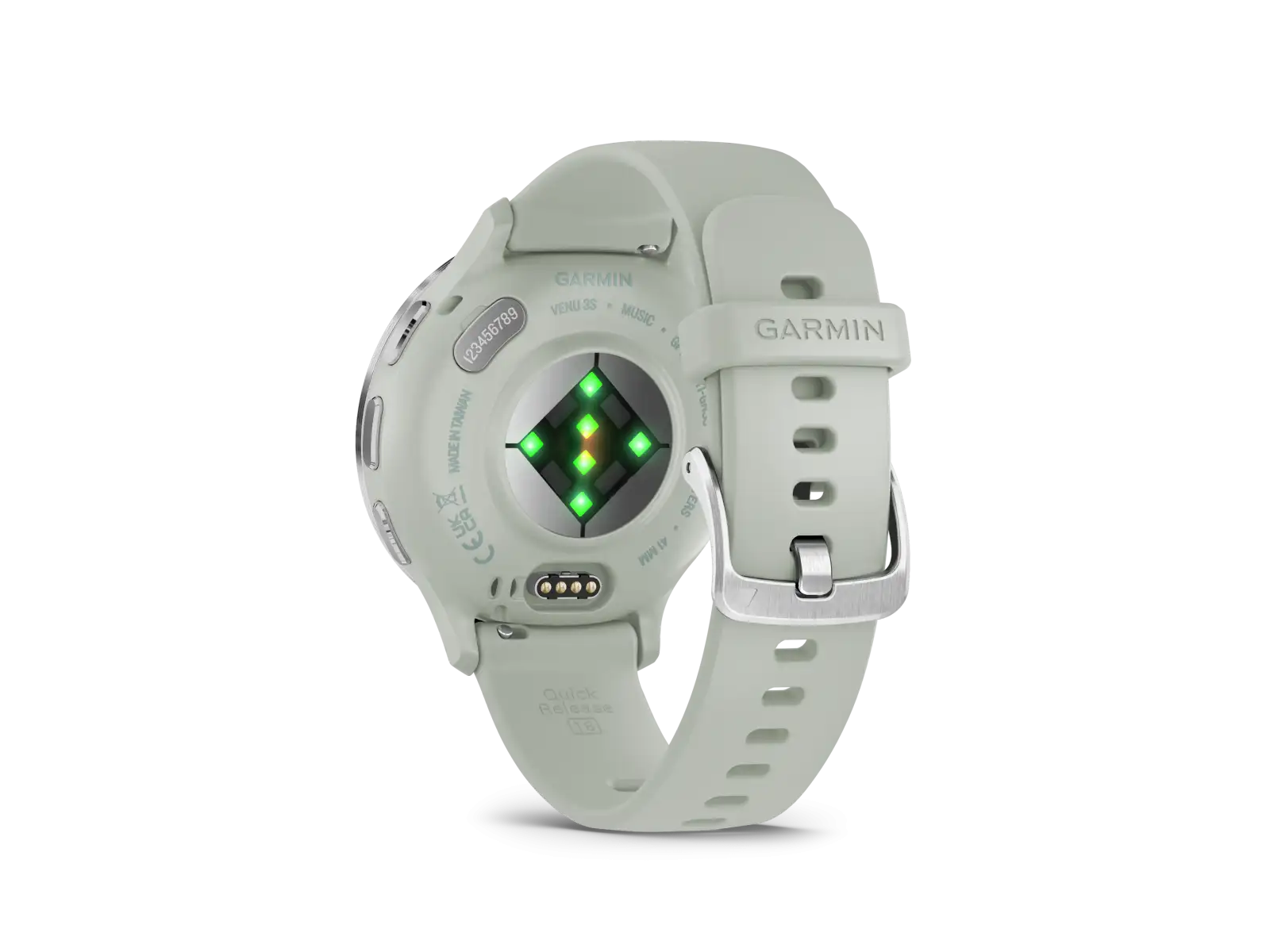 Garmin Venu 3S inteligentny zegarek Silver/Sage Grey