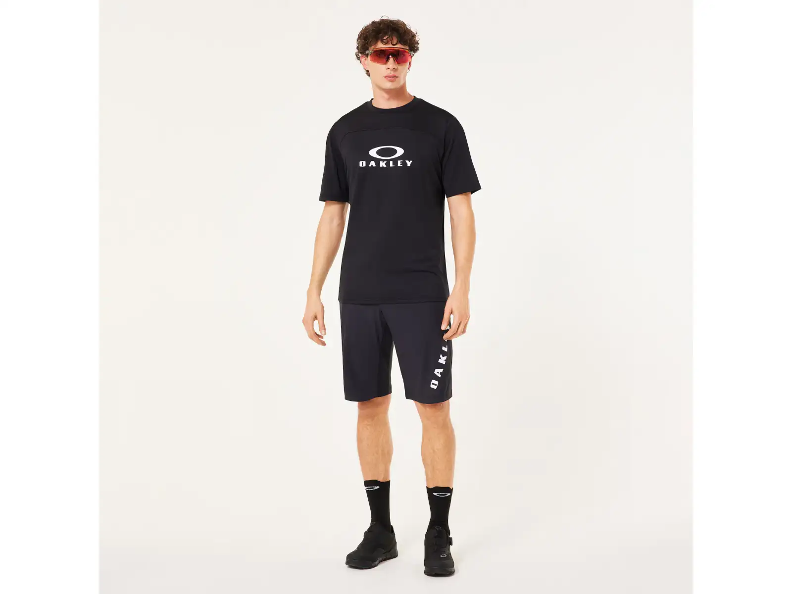Oakley Free Ride Lined luźne szorty Blackout