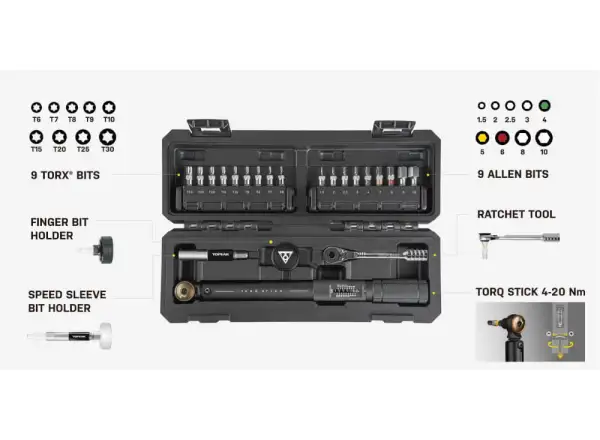 Topeak Torq Stick Pro 4-20 Nm klucz dynamometryczny