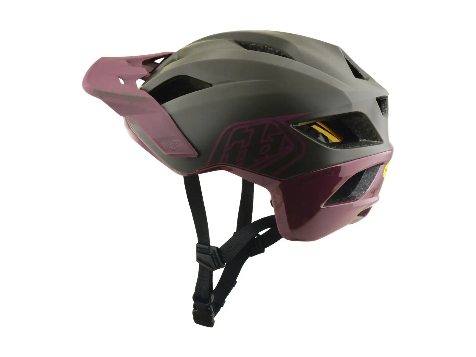 Troy Lee Designs Flowline MIPS kask Point Caper/Prune