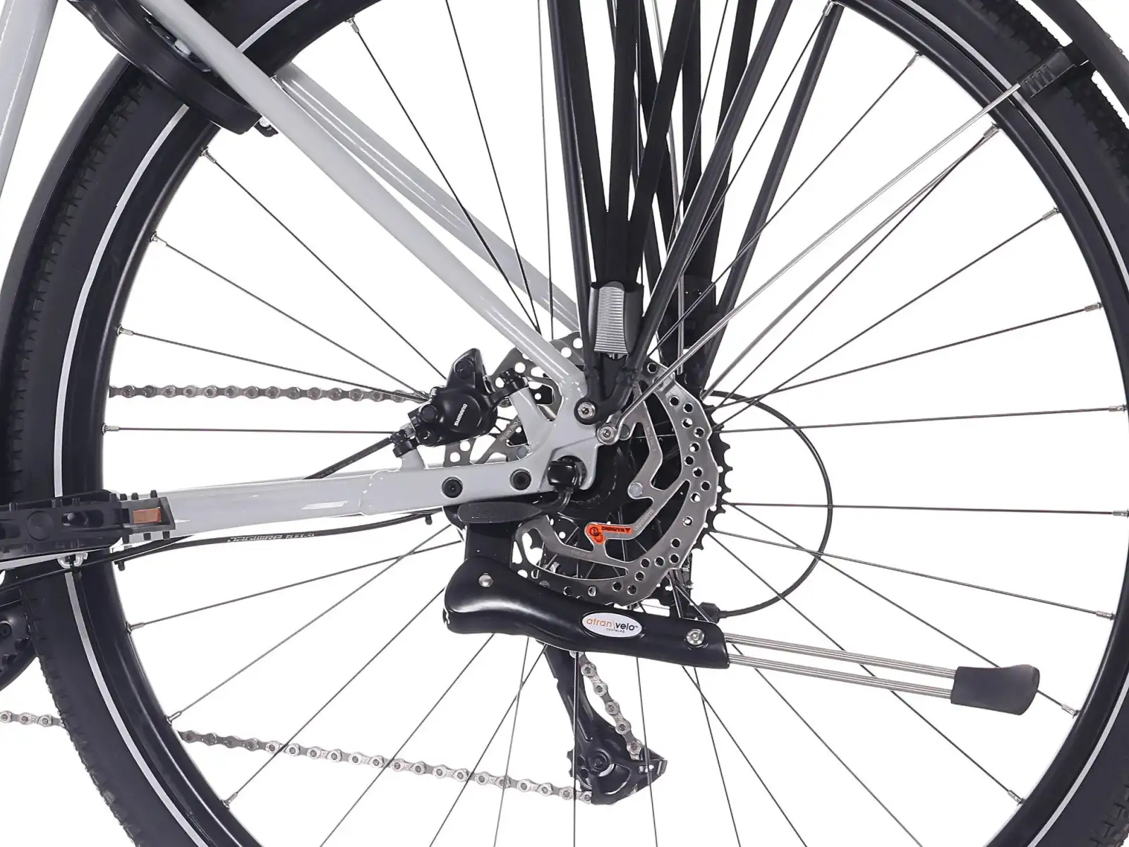 Rock Machine Rokk 40 rower trekkingowy Gloss Limerock Grey
