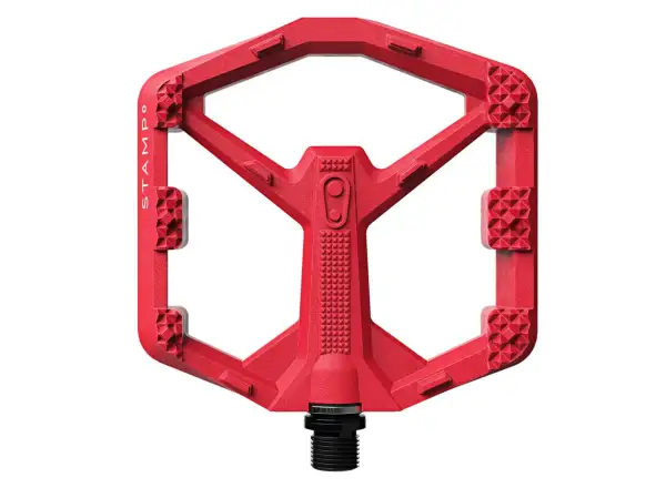 Crankbrothers Stamp 0 Large pedały platformowe Bright Red