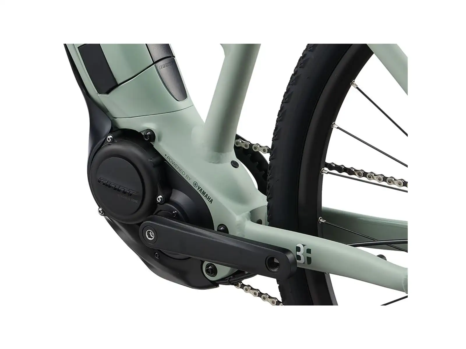 Liv Rove E+ damski rower trekkingowy elektryczny laurel