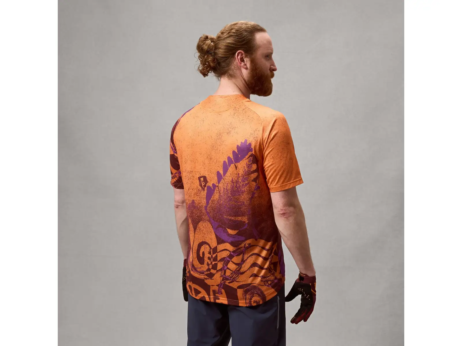 Endura Singletrack męska koszulka z krótkim rękawem Orange