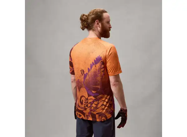 Endura Singletrack męska koszulka z krótkim rękawem Orange