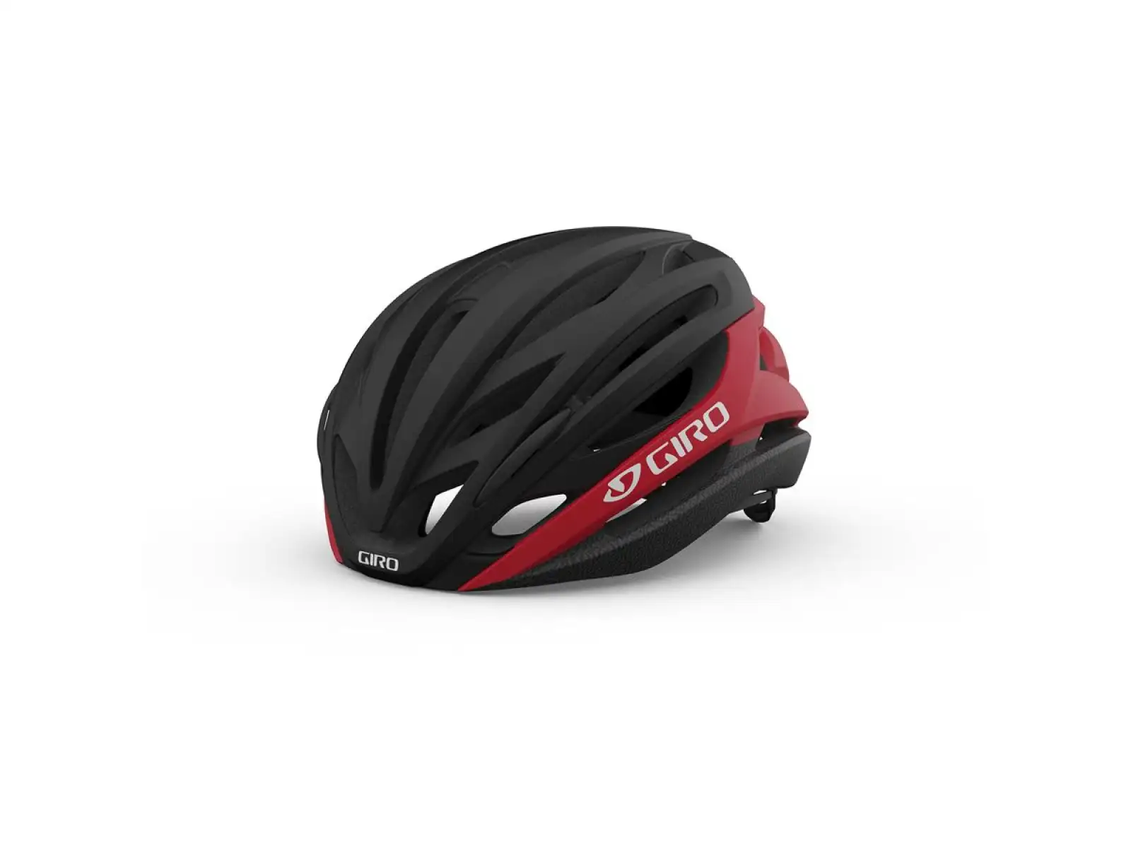 Giro Syntax MIPS szosowy kask mat black/bright red