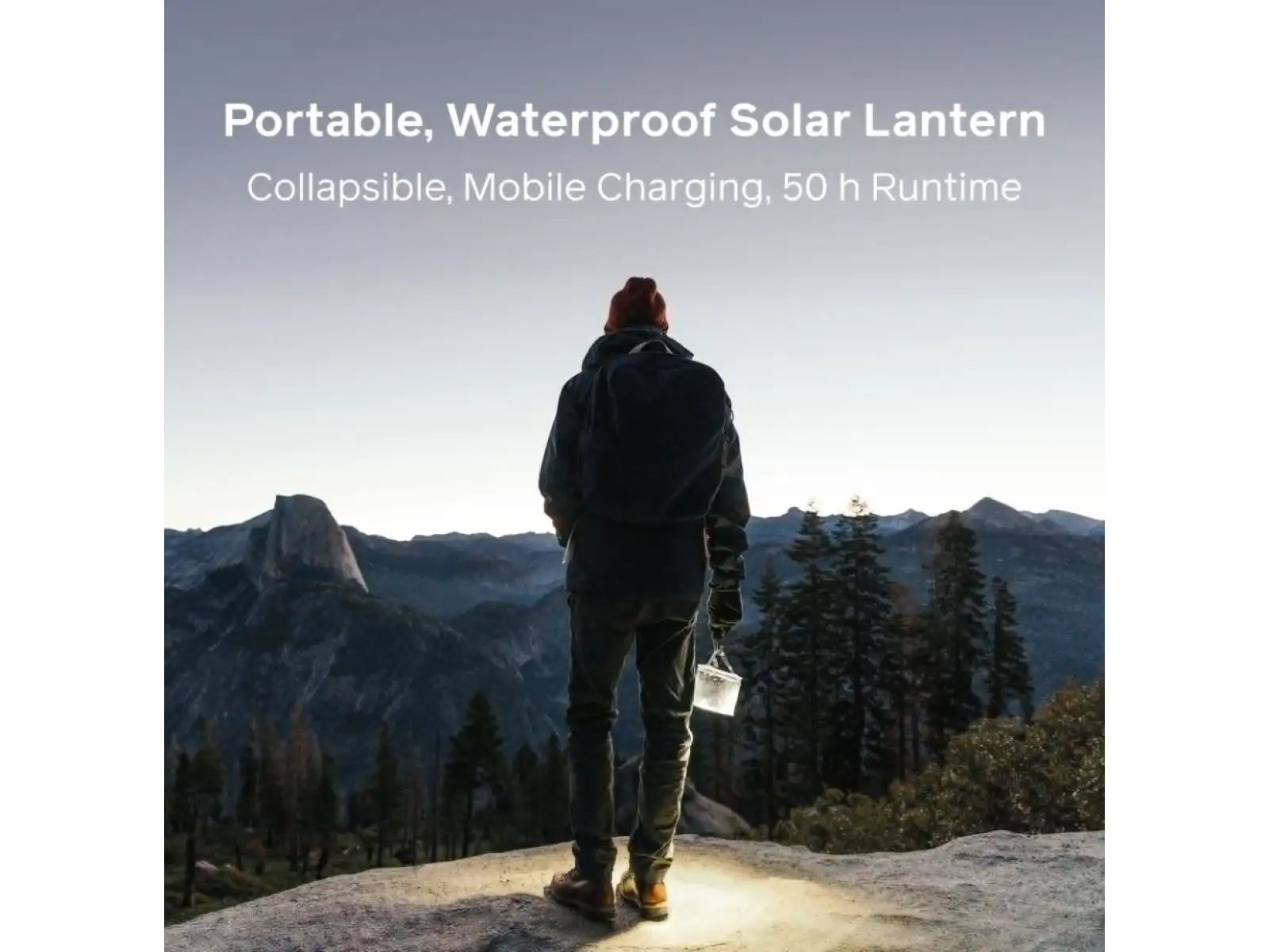 Biolite Luci Charge 150 latarka solarna Clear/Cool