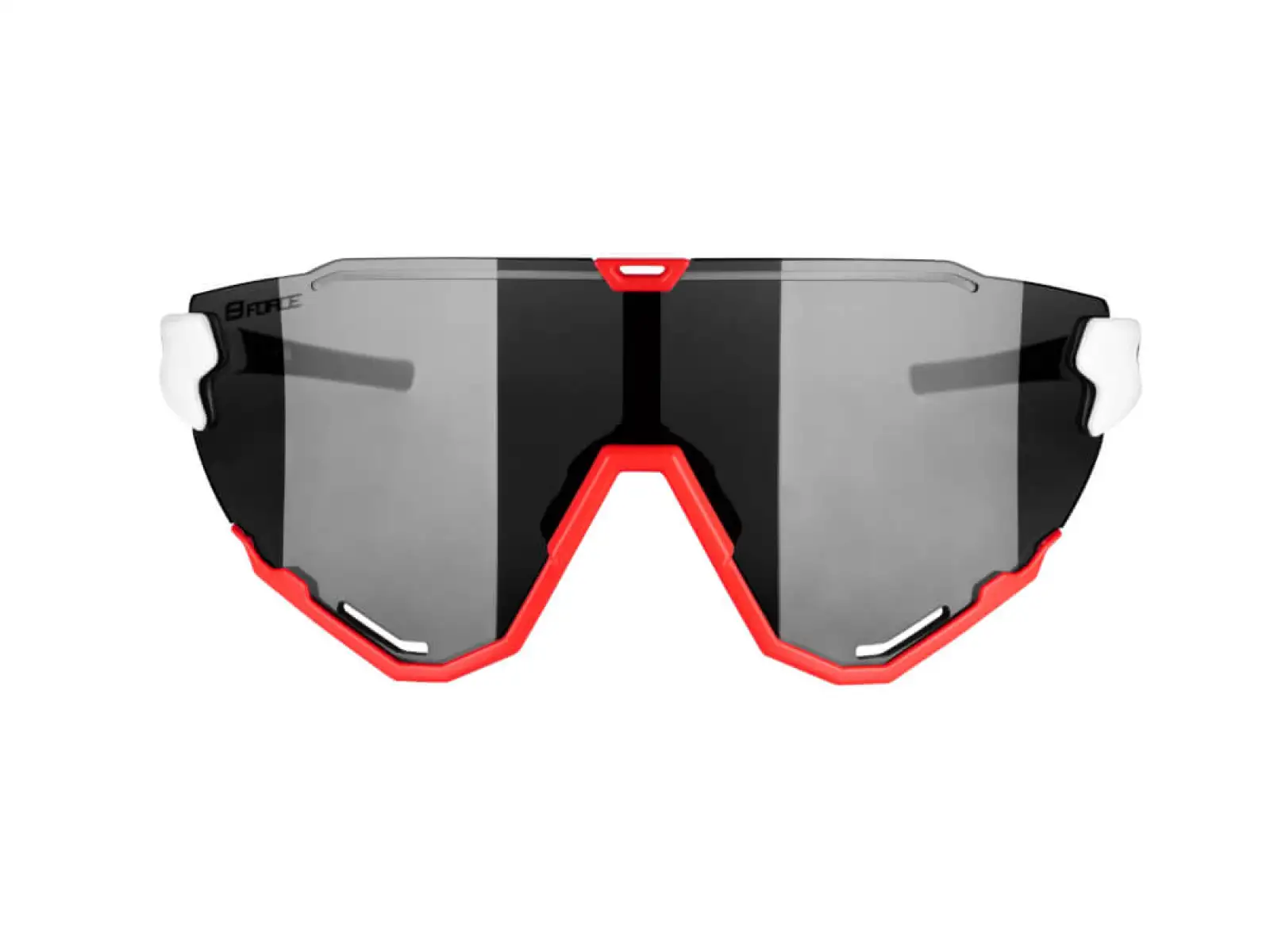 Force Creed okulary biała/czerwona/czarna lustrzane szkła