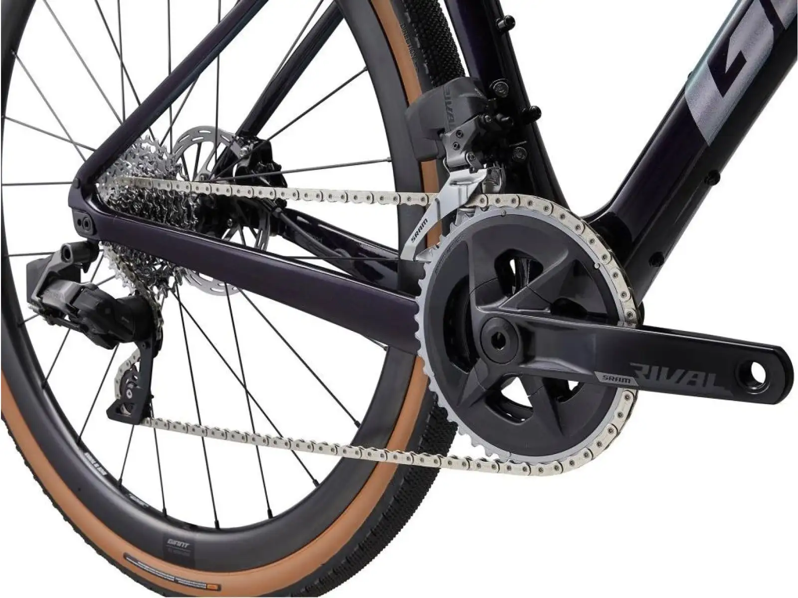 Giant Revolt Advanced Pro 1 gravel rower Black Currant
