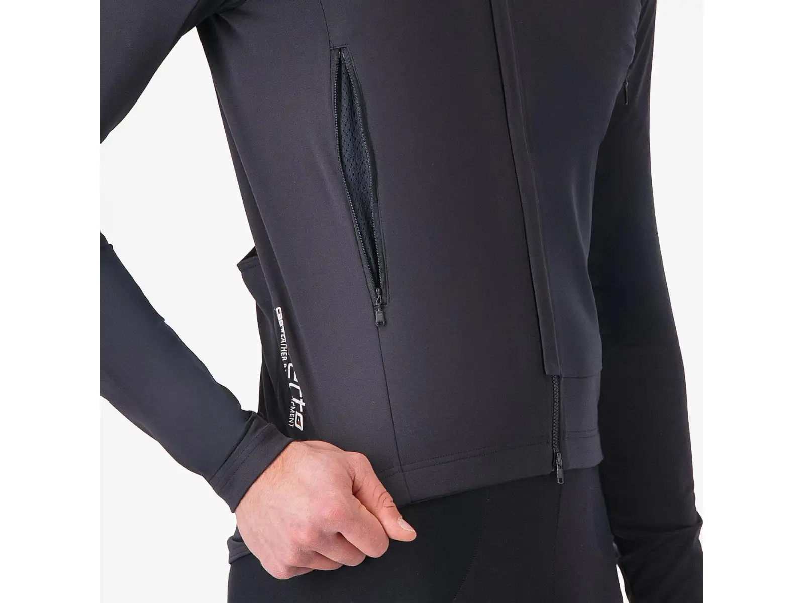 Castelli Perfetto RoS 3 Jacket męska kurtka Light Black/Silver Reflex