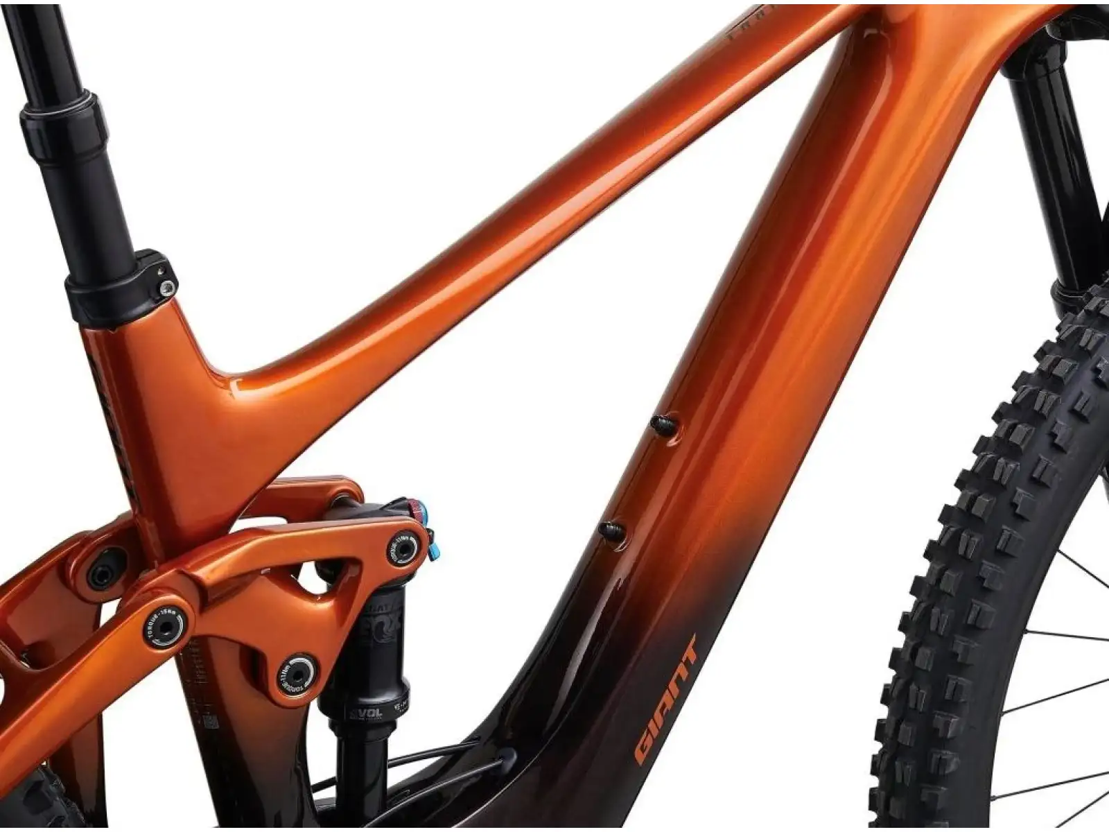 Giant Trance X Advanced E+ EL 3 rower elektryczny Helios Orange