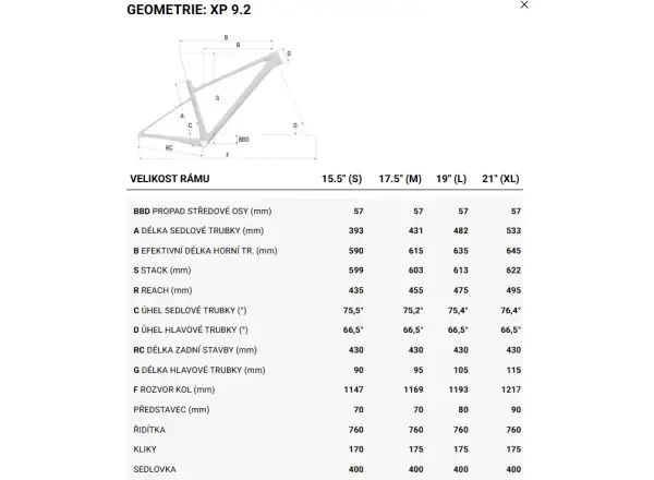Superior XP 9.2 rower górski Matte Carbon/Red Carbon