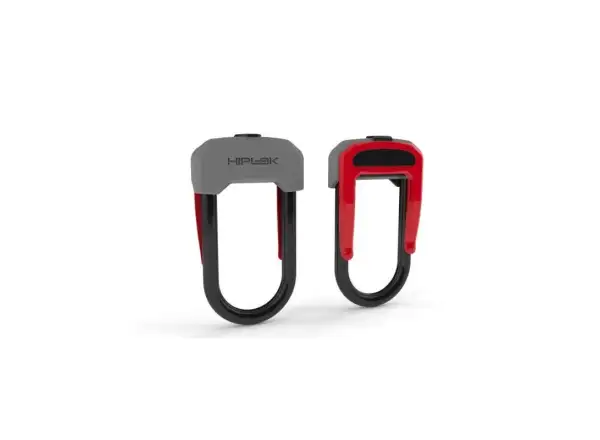 Hiplok D zamek red