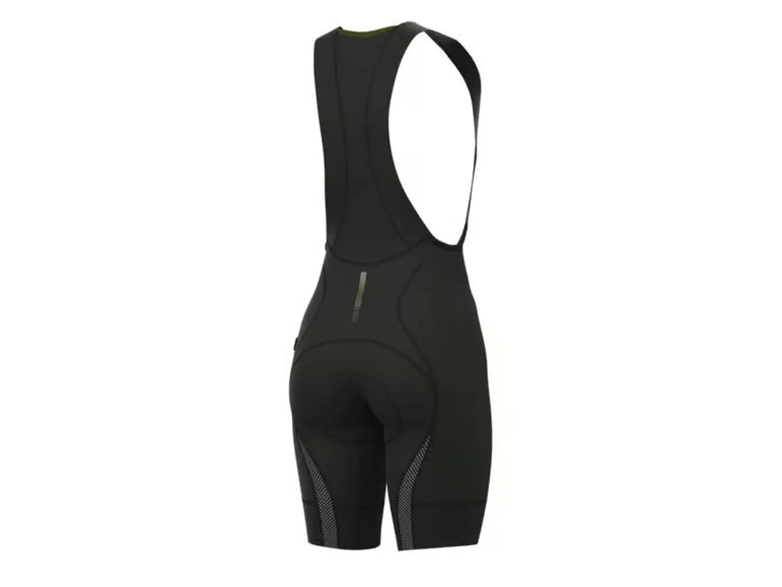 Alé PR-R Green Speed damskie spodenki z wkładką i szelkami Black