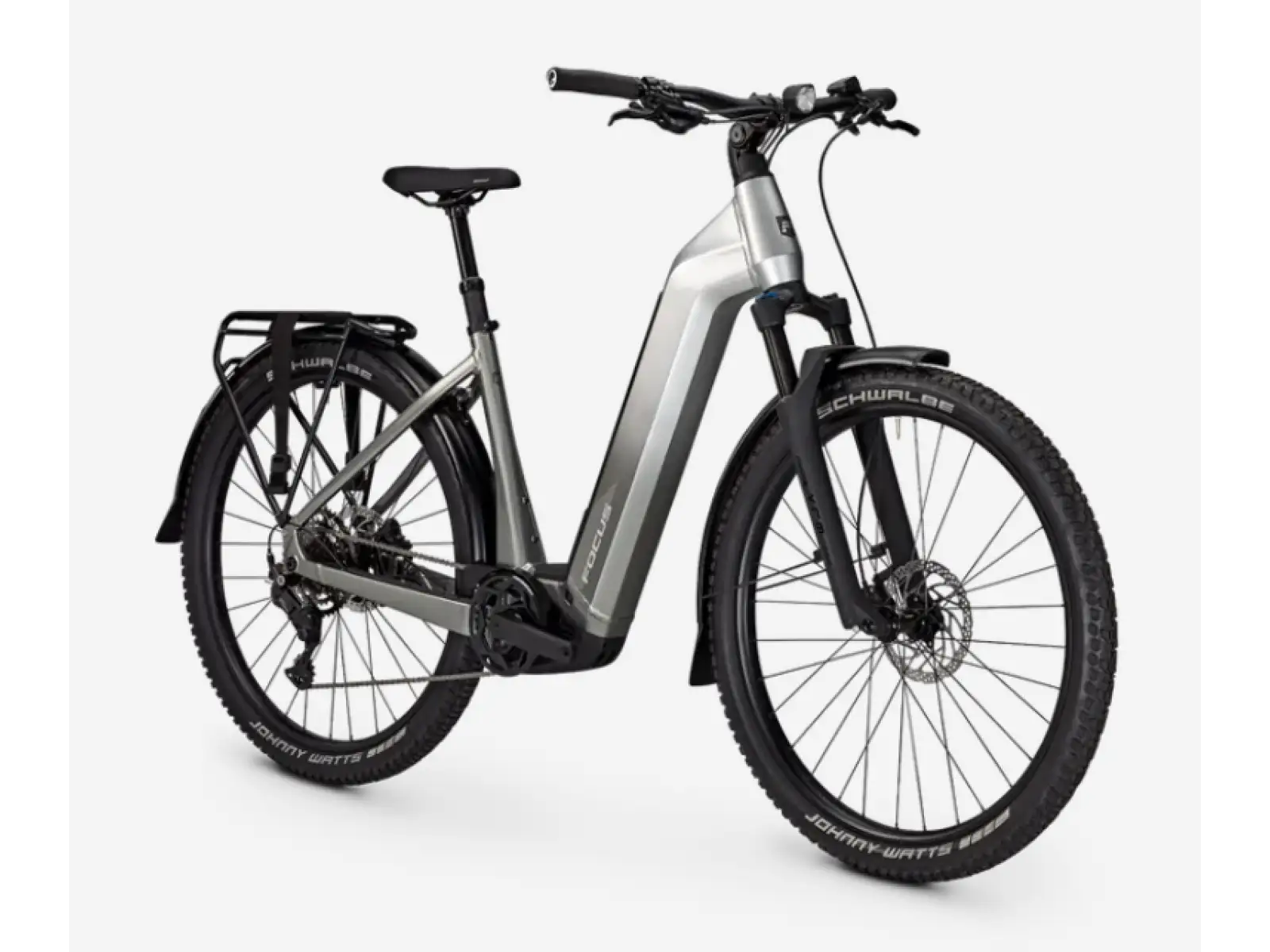 Focus AVENTURA2 6.7 Wave 29" 600Wh elektryczny rower niskowymiarowy Nepalsilver / Steelgrey