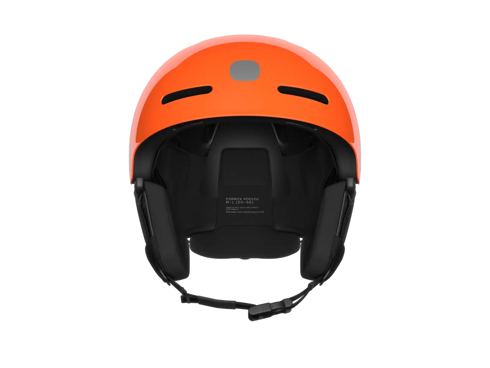 POC POCito Fornix MIPS dziecięcy kask narciarski Fluorescent Orange
