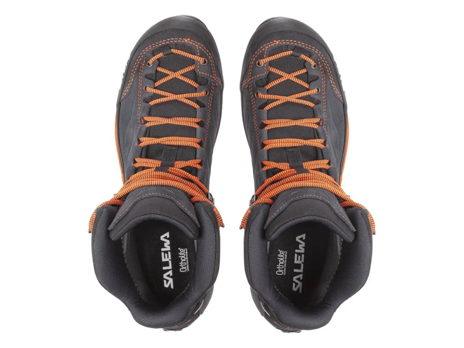 Salewa Mountain Trainer męskie buty asfalt/fluo pomarańczowy