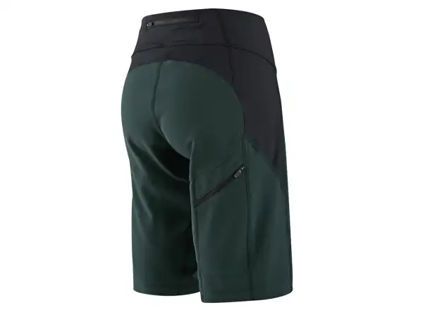 Troy Lee Designs Luxe damskie szorty Solid steel green