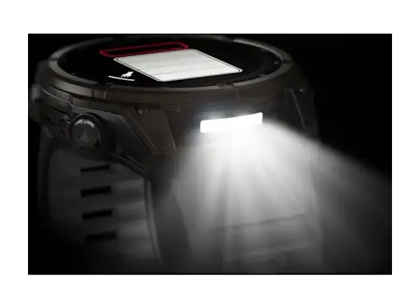 Garmin fenix 8 - 51 mm Solar Sapphire inteligentny zegarek Carbon DLC Titanium Black/Pebble Gray