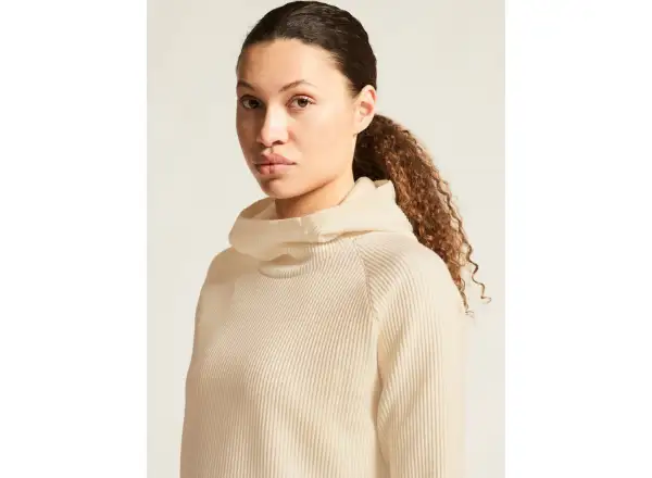 Craft Grid Hood damska bluza z kapturem biała