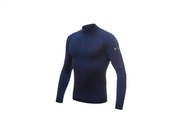 Sensor Merino Active męska koszulka długi rękaw Deep Blue
