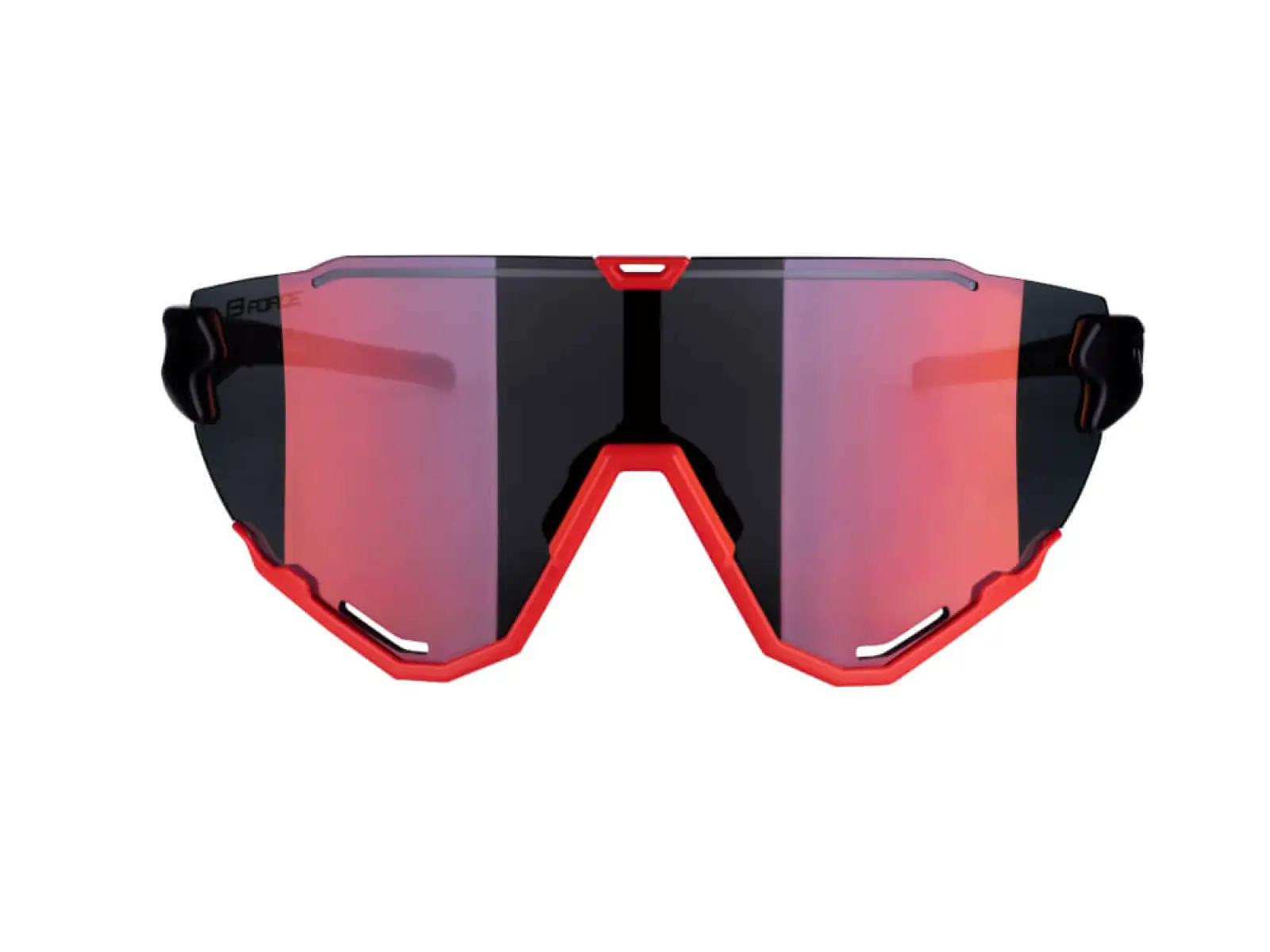 Force Creed okulary czarna/czerwona/czerwona revo szkła
