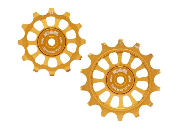 Kogel drogowe rolki całoceramiczne dla Shimano 12/14 z. całoceramiczne Gold