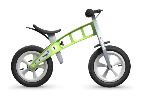 First Bike Street rowerek biegowy dla dzieci zielona
