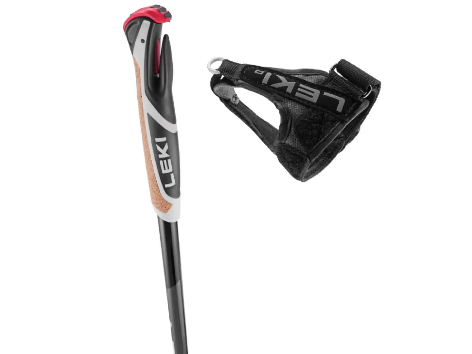 Leki XTA 5.5 Poles kijki biegowe Black/White/Neon yellow