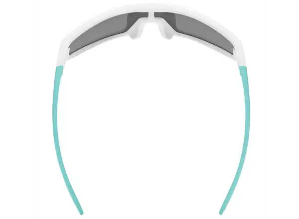 Uvex Skyryse JR. dziecięce okulary White/Green/Mirror Silver
