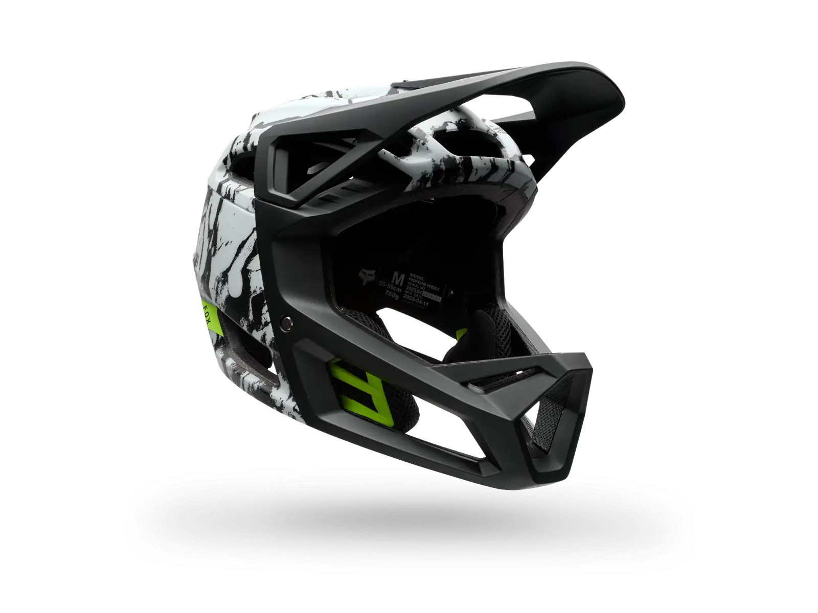 Fox Youth Proframe Thrive kask dziecięcy White