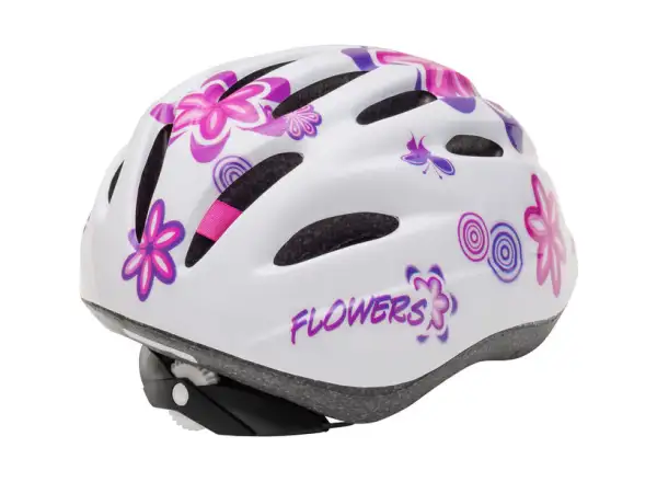 Etape Rebel dziecięcy kask biała/różowa