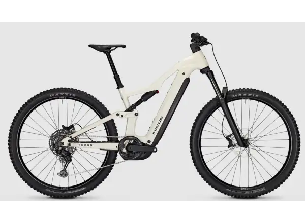 Focus THRON 7 800Wh w pełni amortyzowany rower elektryczny Champagne matt