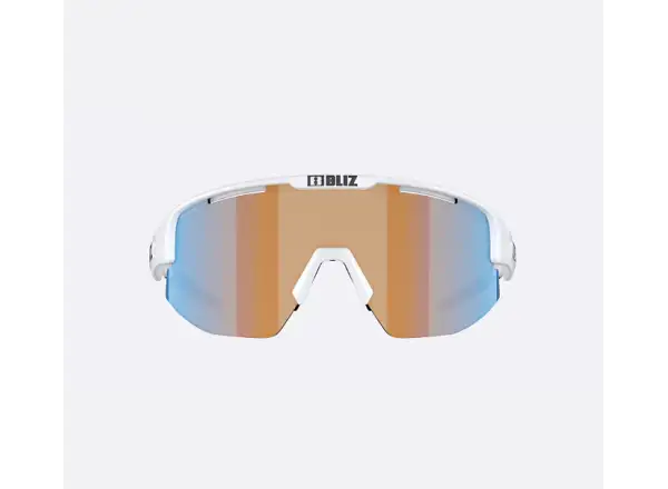 Bliz Matrix Nano Optics Nordic Light okulary przeciwsłoneczne Matte White/Coral/Orange/Blu