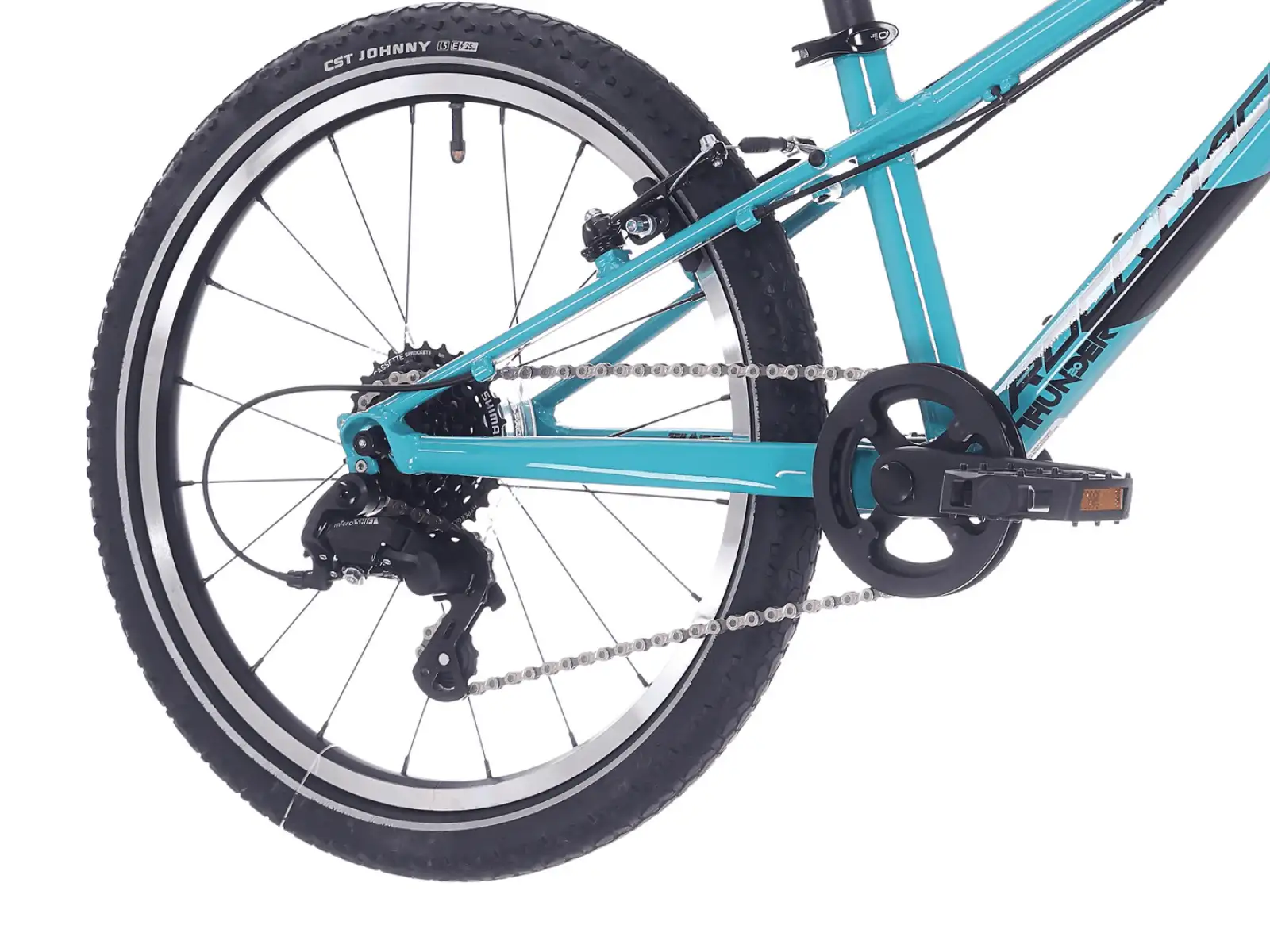 Rock Machine Thunder Jr. 20 VB rower dziecięcy Jade Blue