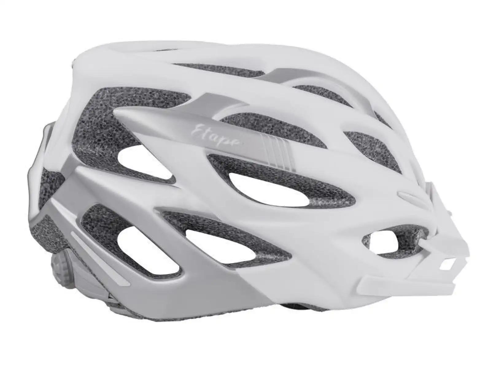 Etape Vesper damski kask rowerowy biała/szara mat