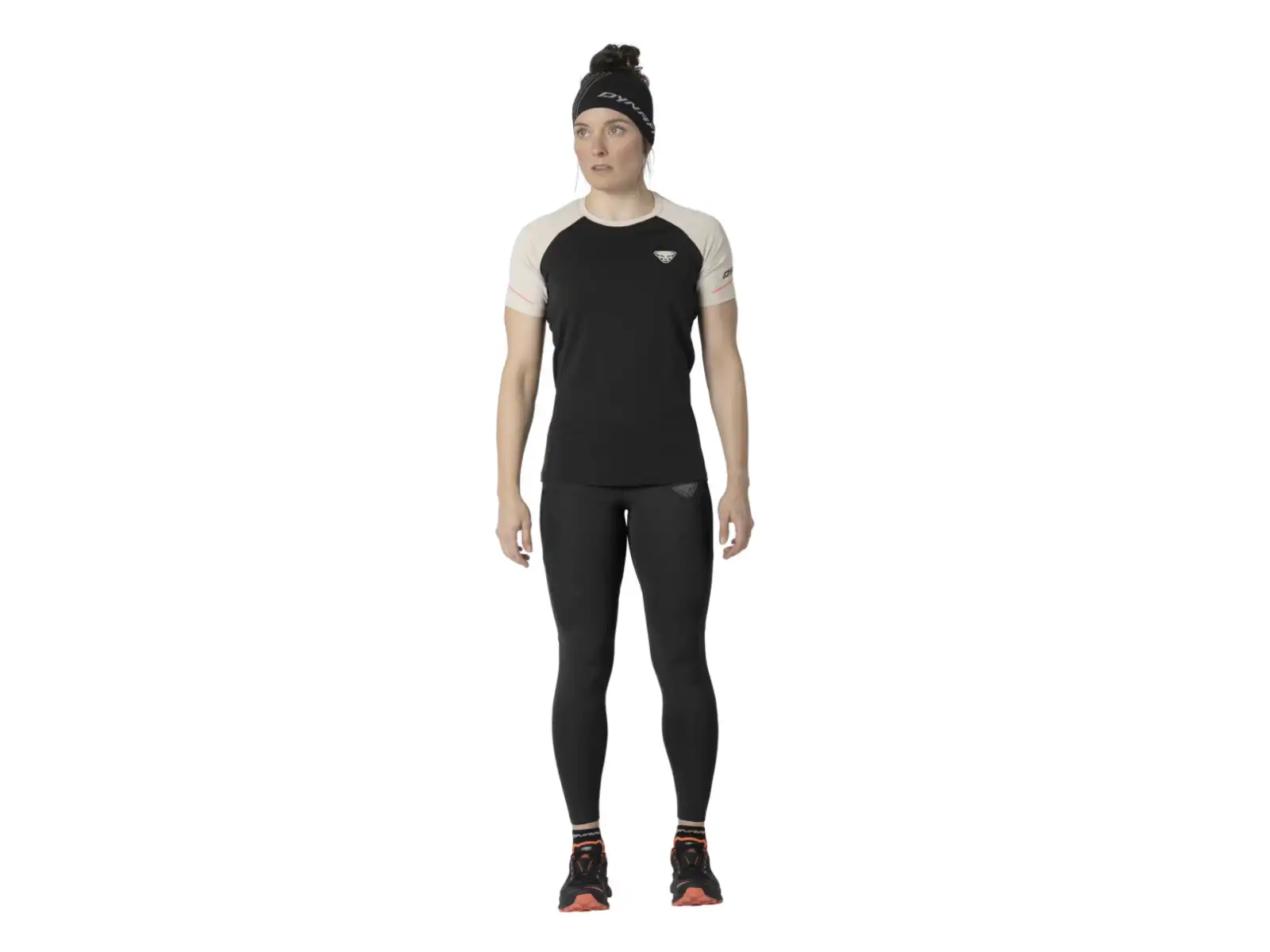 Dynafit Warm Ultra damskie ocieplane legginsy Black Out