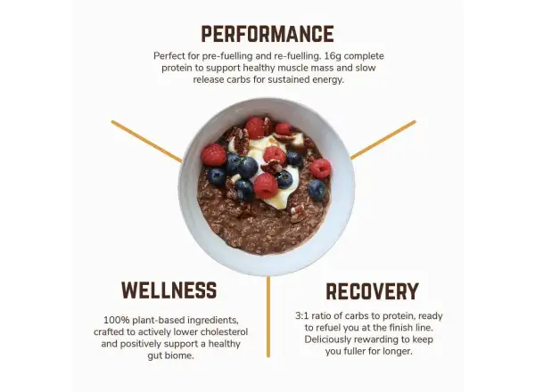 Veloforte Overnight Oats owsianka Smooth Cocoa